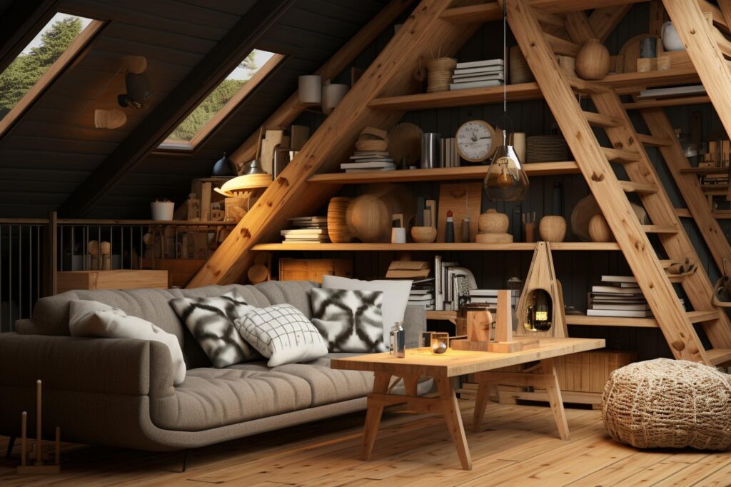 A tetőtér beépítése plusz helyet ad a lakásnak, és egy új életteret is.